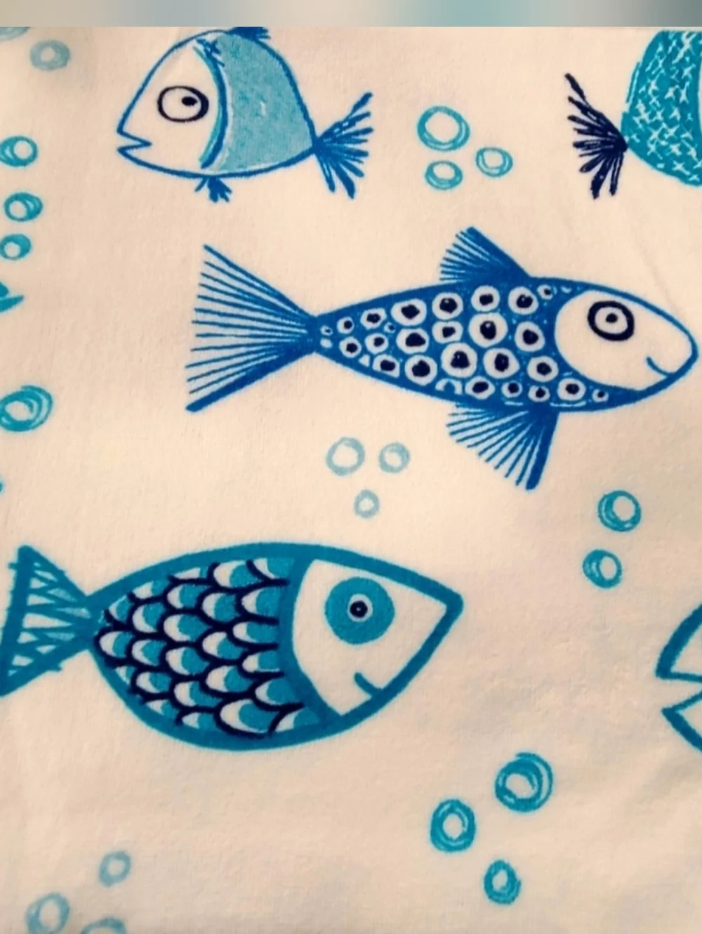 SCOUT Brand Pool BEACH TOWEL Blanket Bath Sheet Ocean Fish Nautical Seashore New